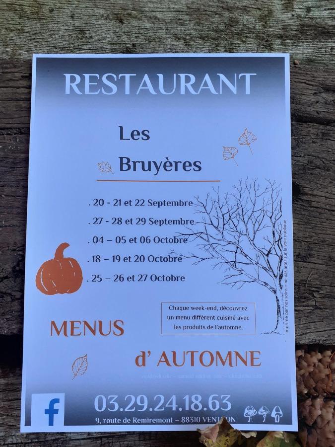 Hotel Les Bruyeres Ventron Buitenkant foto